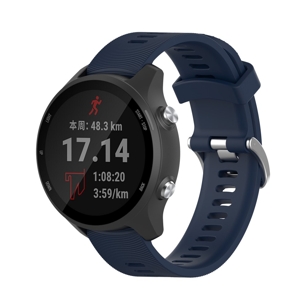 Samsung Galaxy Watch Active 2 (44mm) Ersatz Sport Silikon Armband (Gelenkumfang: 165 - 205mm) - Dunkelblau