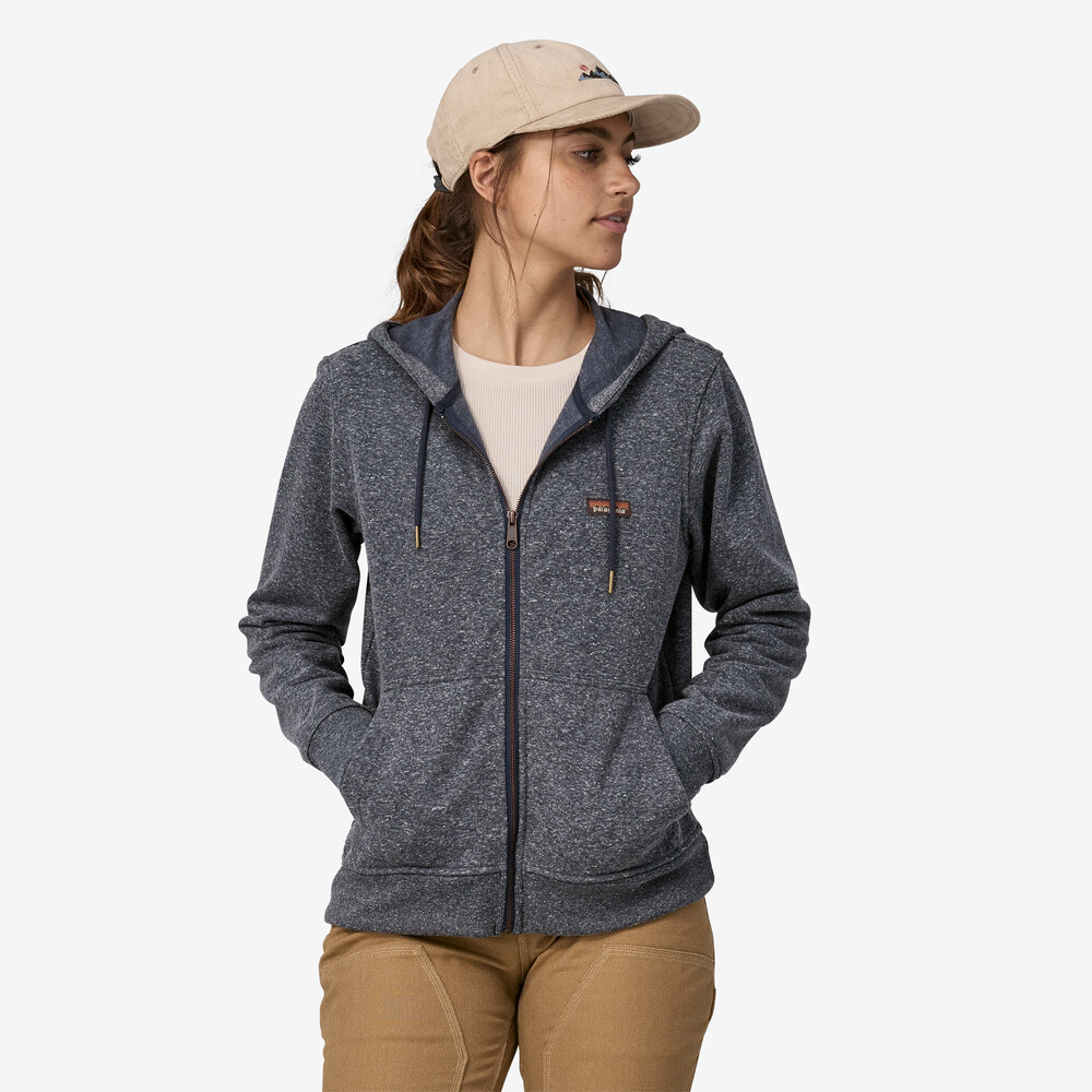 Damen-Arbeits-Hoodie mit durchgehendem Reißverschluss