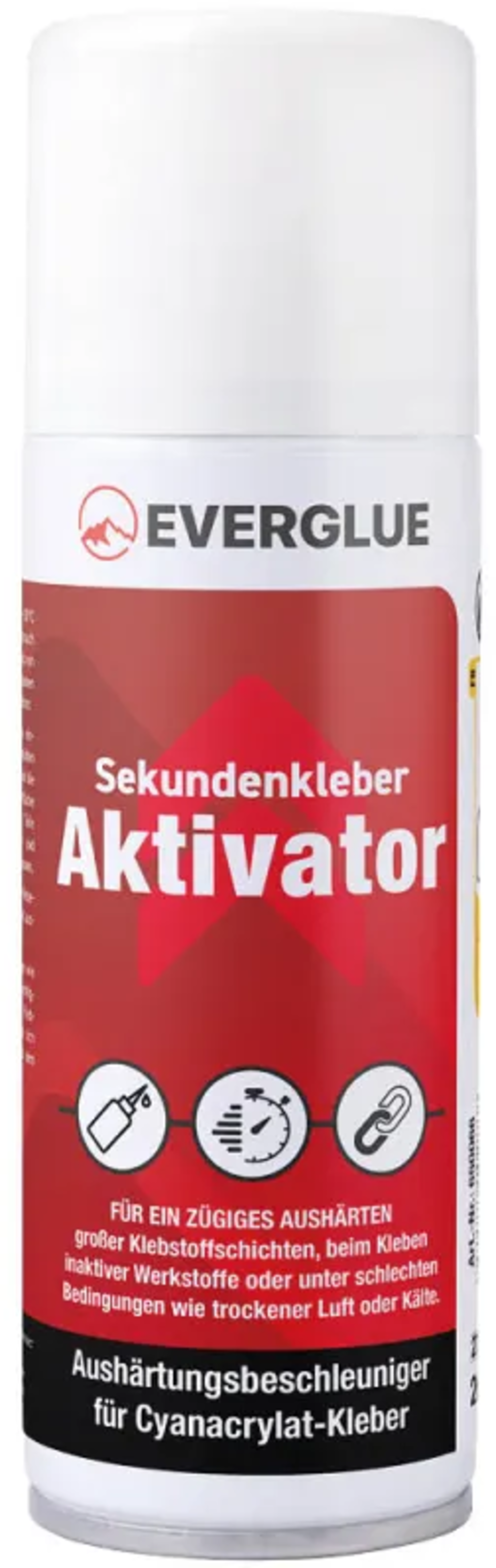 Everglue  Aktivator, 200 ml    Universell einsetzbarer Aushärtungsbeschleuniger für Cyanacrylat Klebstoffe