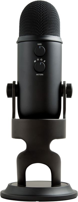 Blue Microphones - Yeti - Microfoon - Blackout - USB - Studiokwaliteit