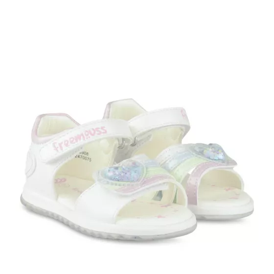 Sandales BLANC FREEMOUSS GIRL