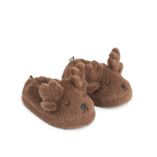 Liewood Aviaja Reindeer Hjemmesko, Pecan, 32-33