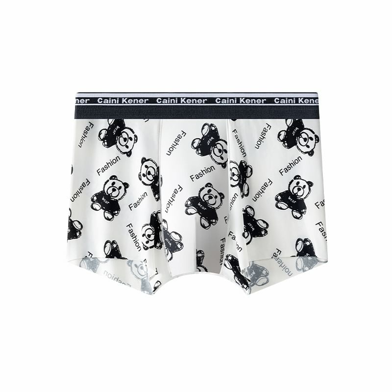 Pancherry - Cartoon Print Boxershorts / Set
