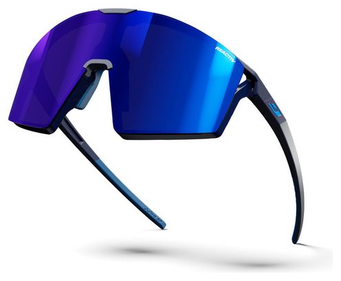 Lunettes Julbo Edge Reactiv 1-3 HC Bleu Mat/Bleu