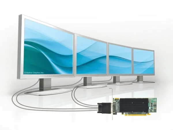 Matrox M9140 - Grafikkort - M9140 - 512 MB DDR2 - PCIe x16 lavprofil