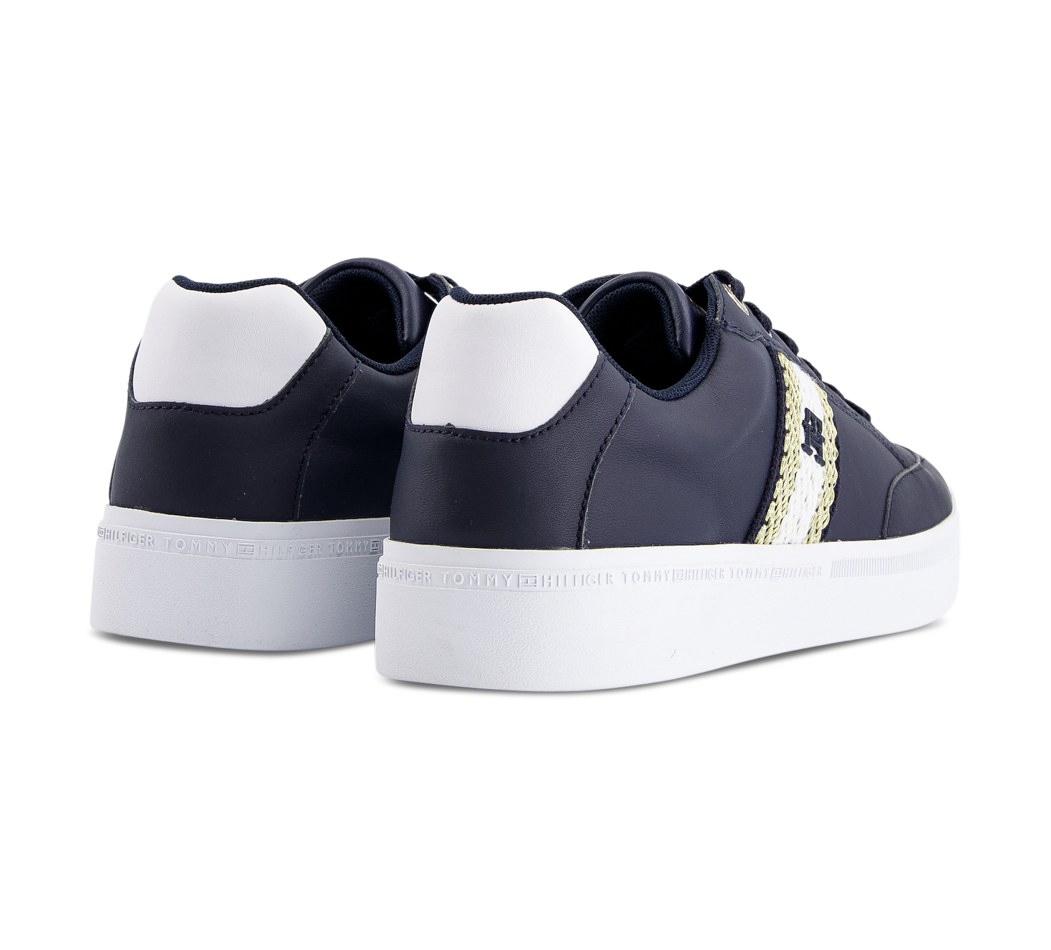 Tommy Hilfiger Court Sneaker With Webbing - Sneaker low
