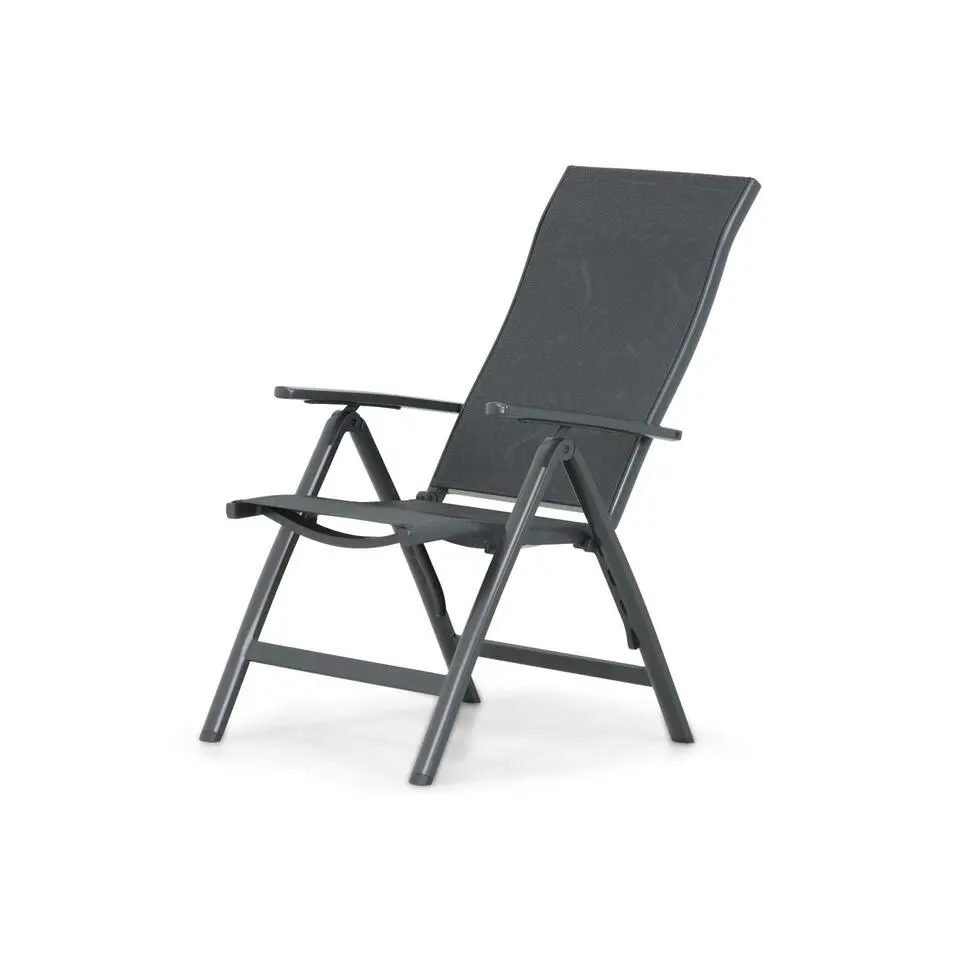 Tuinset 4 personen 200 cm Aluminium/textileen Grijs Hartman Sitges/Solare