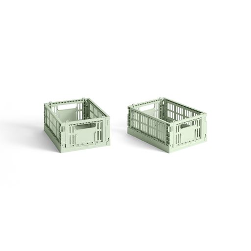 HAY Color Crate 2-pak Kasse, Mint