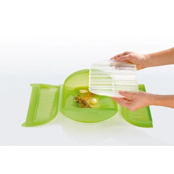 Papillote silicone avec grille 27,5 cm Lékué