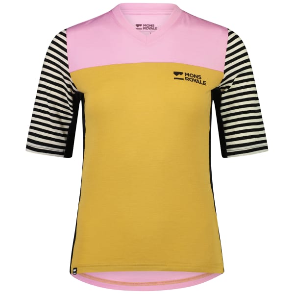 SFS24_T-shirts MONS ROYALE REDWOOD ENDURO VT W POP CLASH