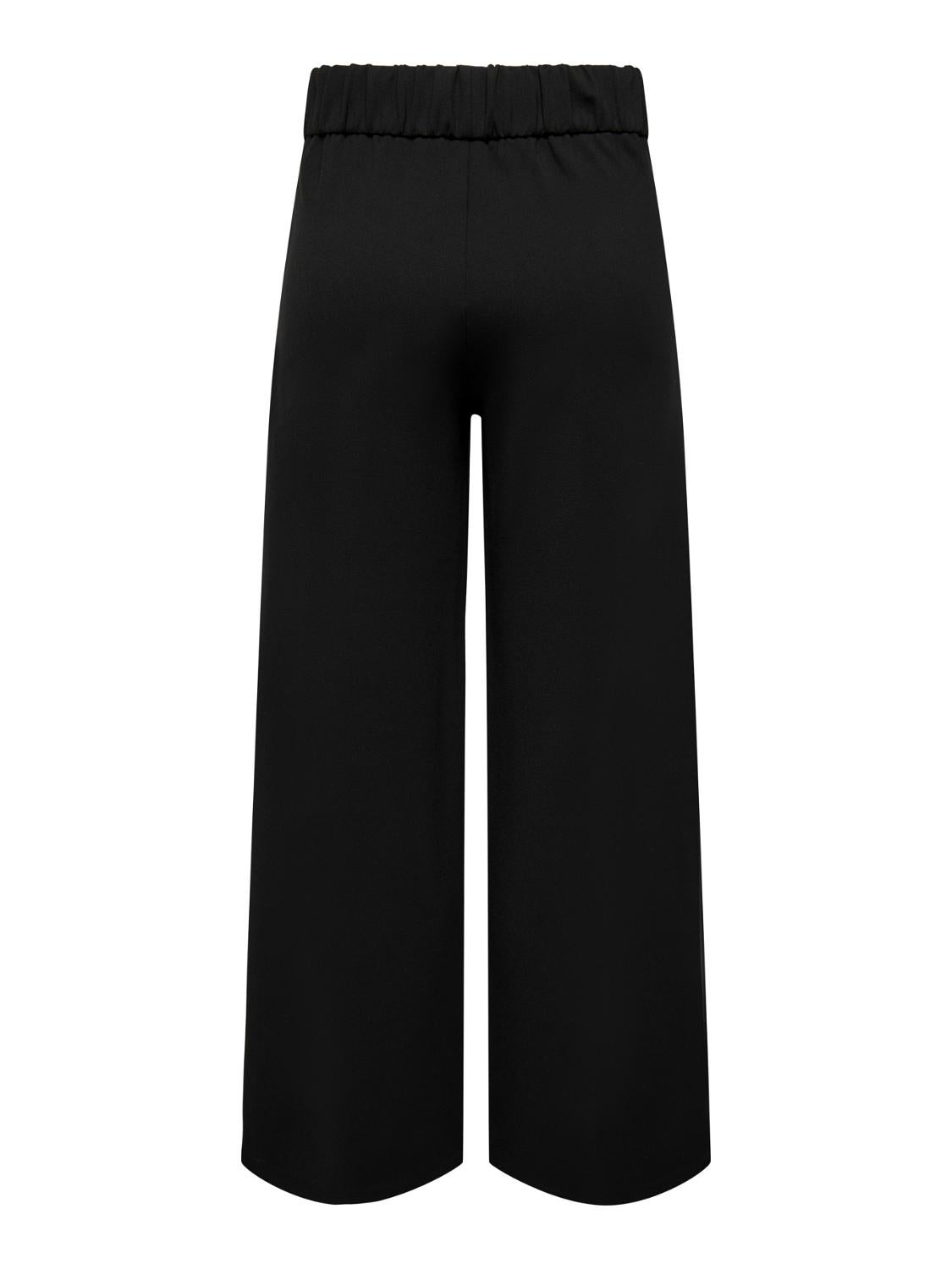 JDYPRETTY Hohe Taille Normal geschnitten Klassische Hose Black