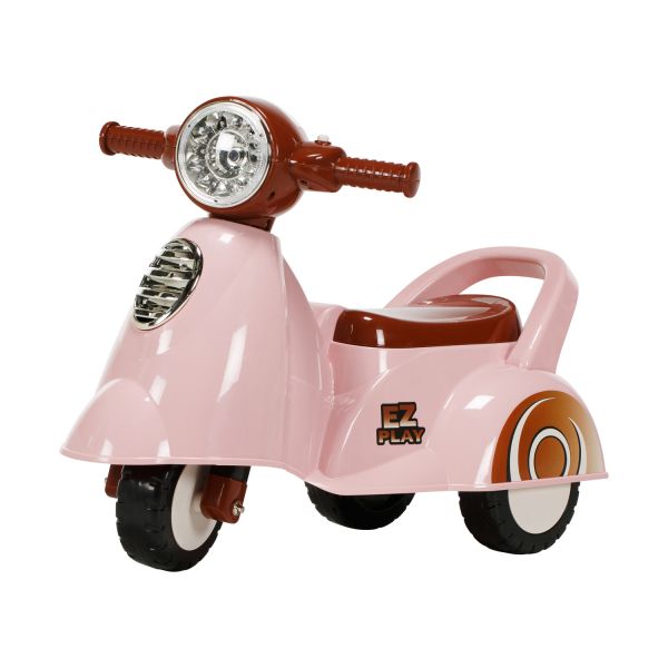 Puck Retro Loopscooter Lichtroze