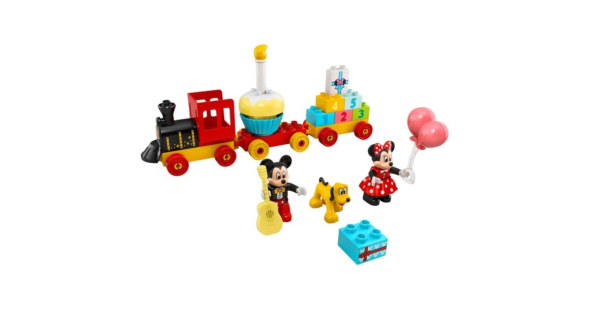 LEGODUPLO - Mickey & Minnie verjaardagstrein Constructiespeelgoed  (10941)