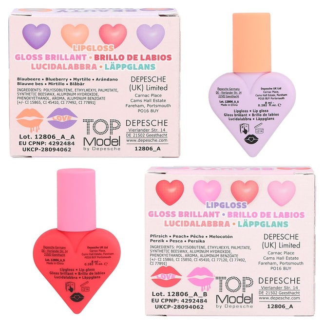 TOPModel - BEAUTY and ME - Lip Gloss - Sweet Heart - 1 Stück