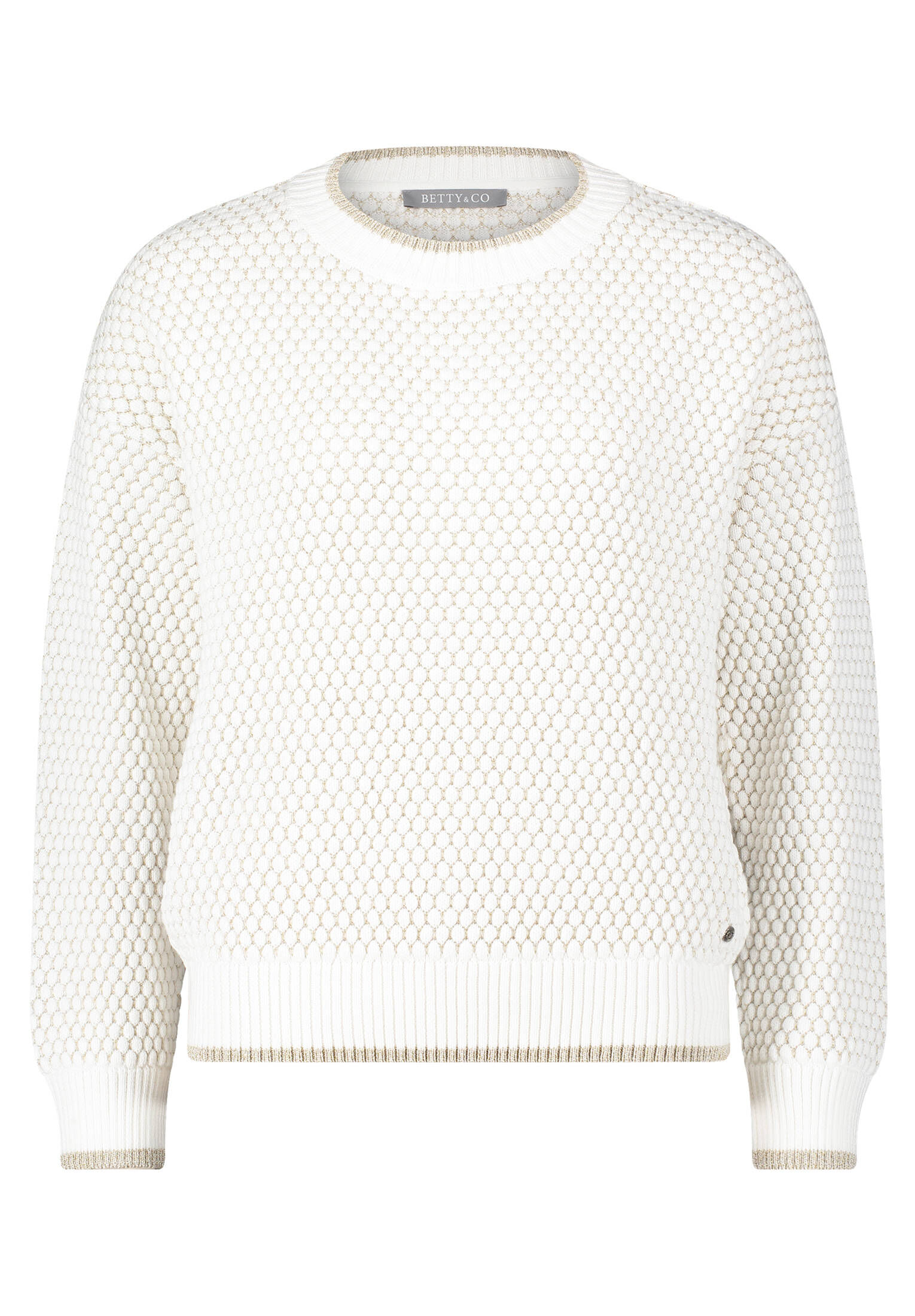 Betty & Co| Damen Strickpullover mit Struktur