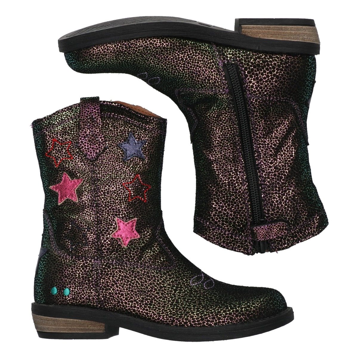 Roos Rodeo - Cowboy Boots Bunnies Multikleur
