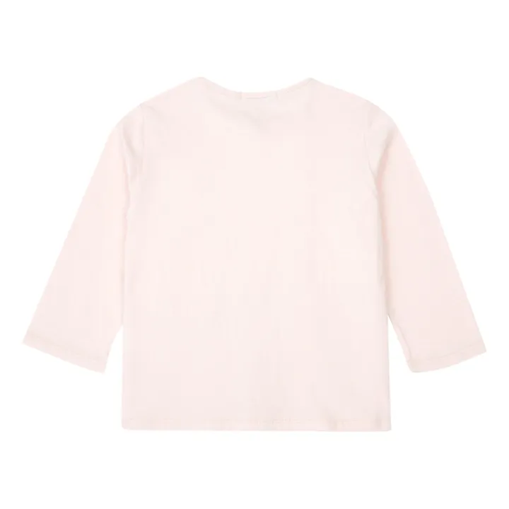 Risu Risu Cardigan Coton Bio Coco | Rose pâle
