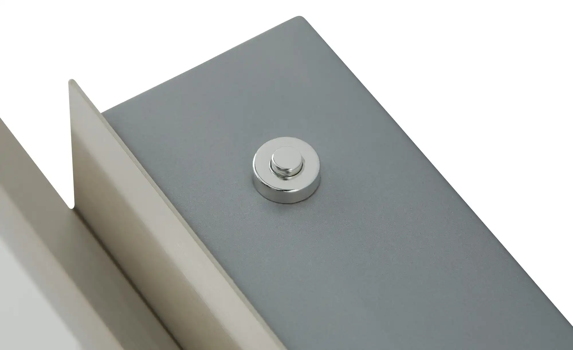 Fischer-Honsel LED-Wandleuchte, Nickel matt mit Dimmer