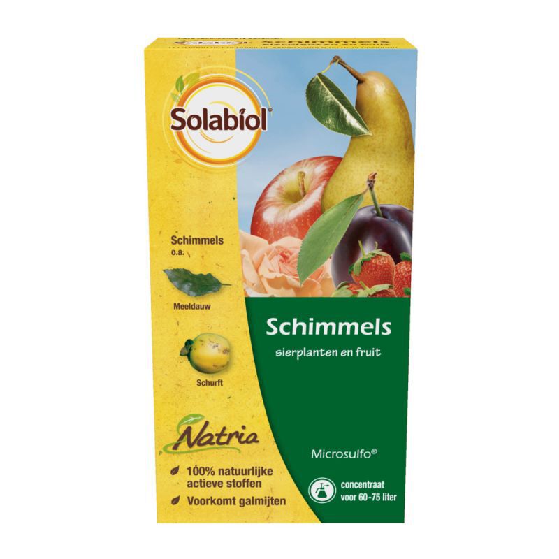 Solabiol Microsulfo spuitzwavel - Tegen schimmels sierplanten en fruit - 200 Gram - Poeder