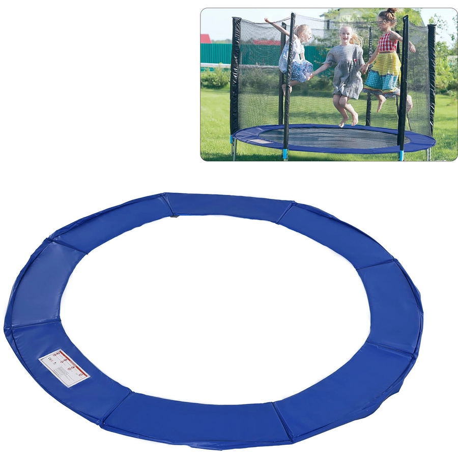 Outsunny Randabdeckung für Trampoline blau