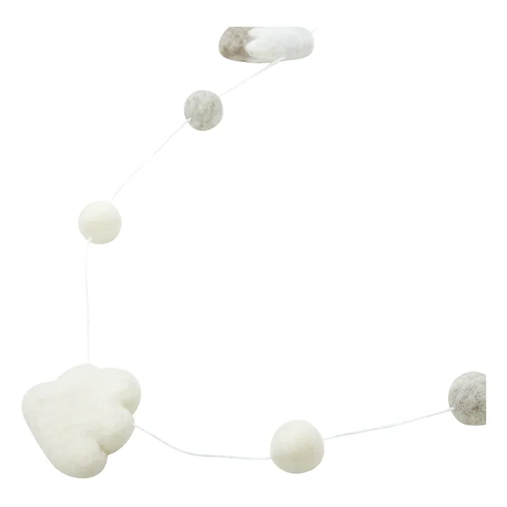 Calm Guirlande Montagnes | Gris