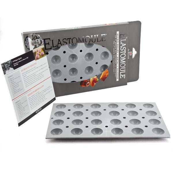 Moule mini demi-sphères - Elastomoule