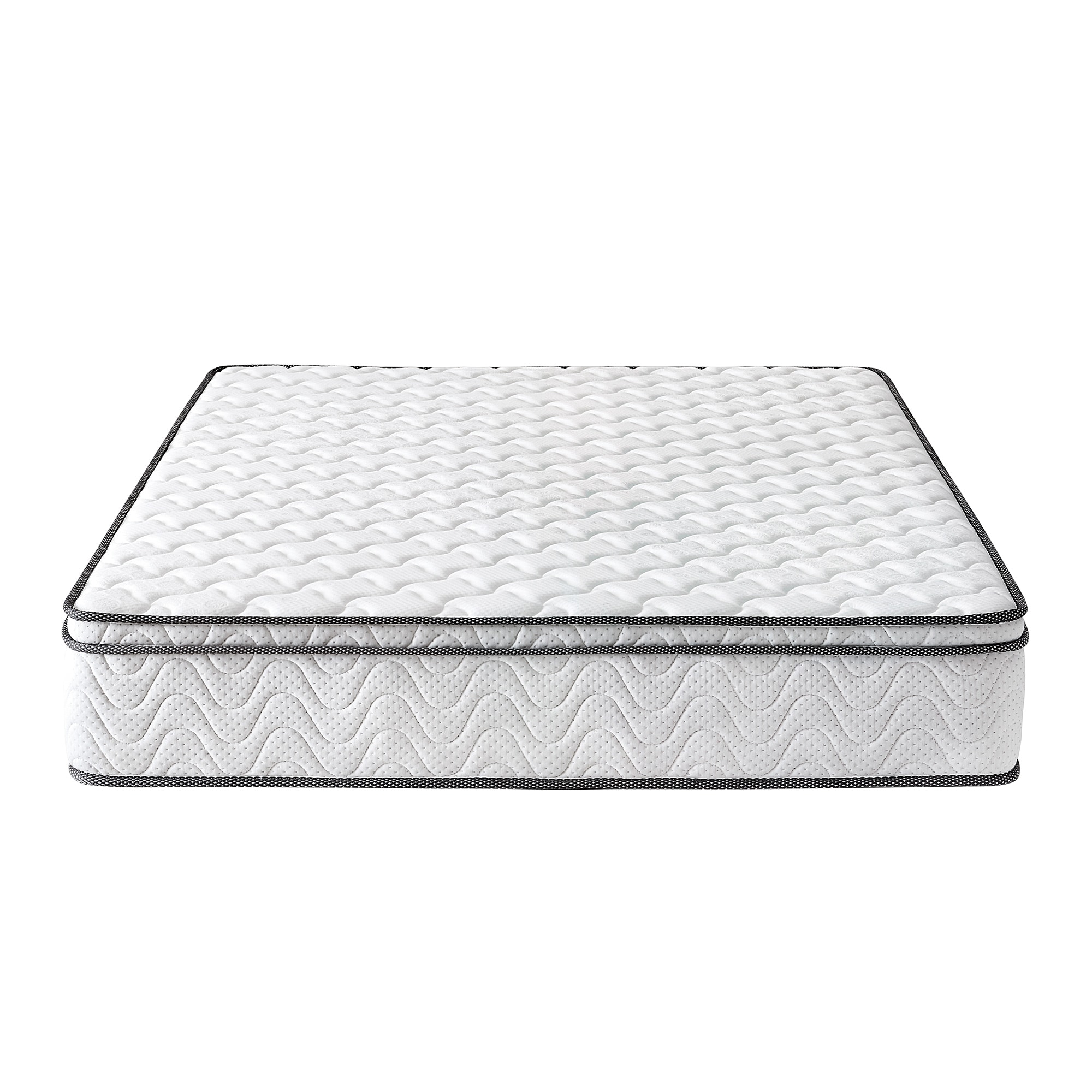 VIKTORIA Taschen Federkernmatratze 180x200 cm - Integrierter Topper; 25cm Höhe; H4, H3, H2 Misch-Härtegrad; 7 Zonen Matratze - Taschenfederkernmatratze mit hoher Punktelastizität