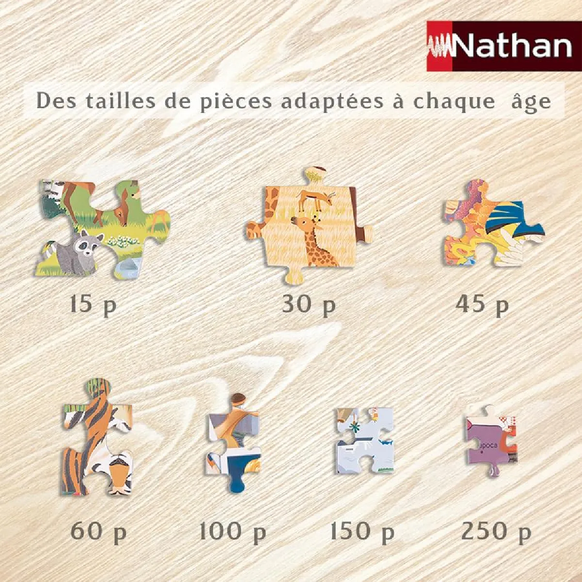 Nathan Puzzle 100 Pièces Disney