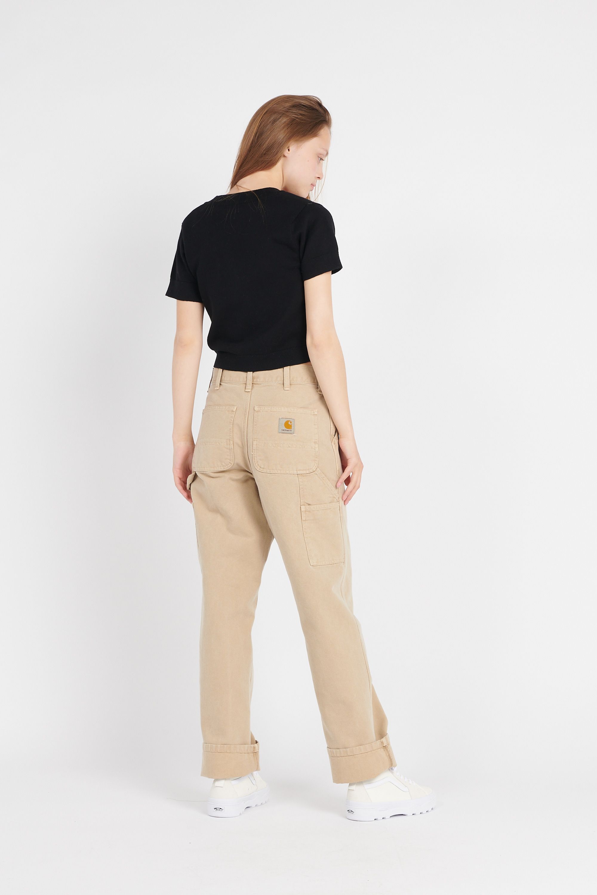 OBEY Gilet POPPY CROPPED CARDIGAN Noir