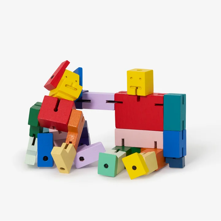 Areaware - Cubebot Best Friends Set, bunt