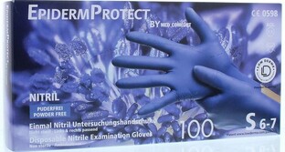 CMT EpidermProtect Nitriel Onderzoekhandschoen Poedervrij 100ST