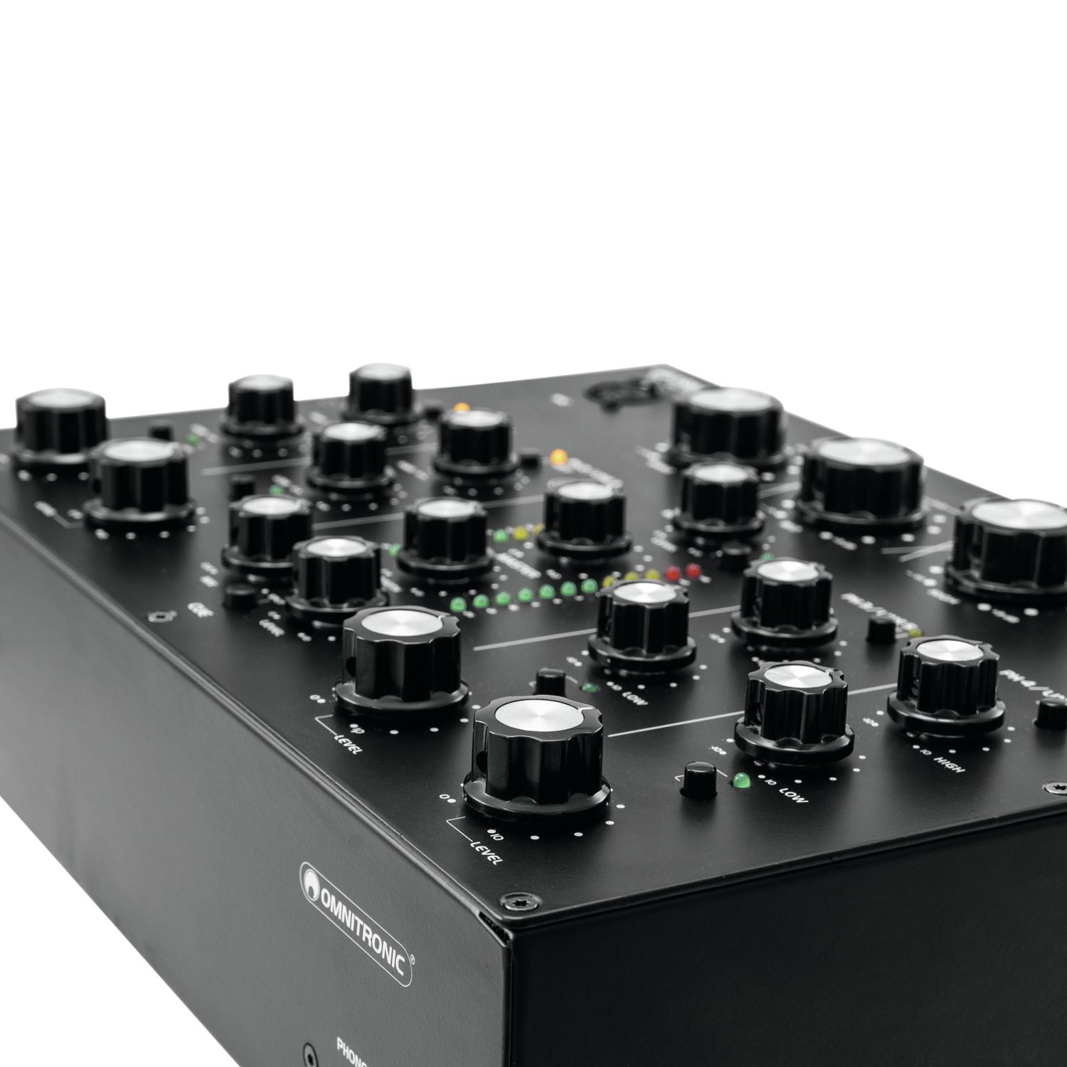 Omnitronic TRM-402 4-kanaals rotary mixer