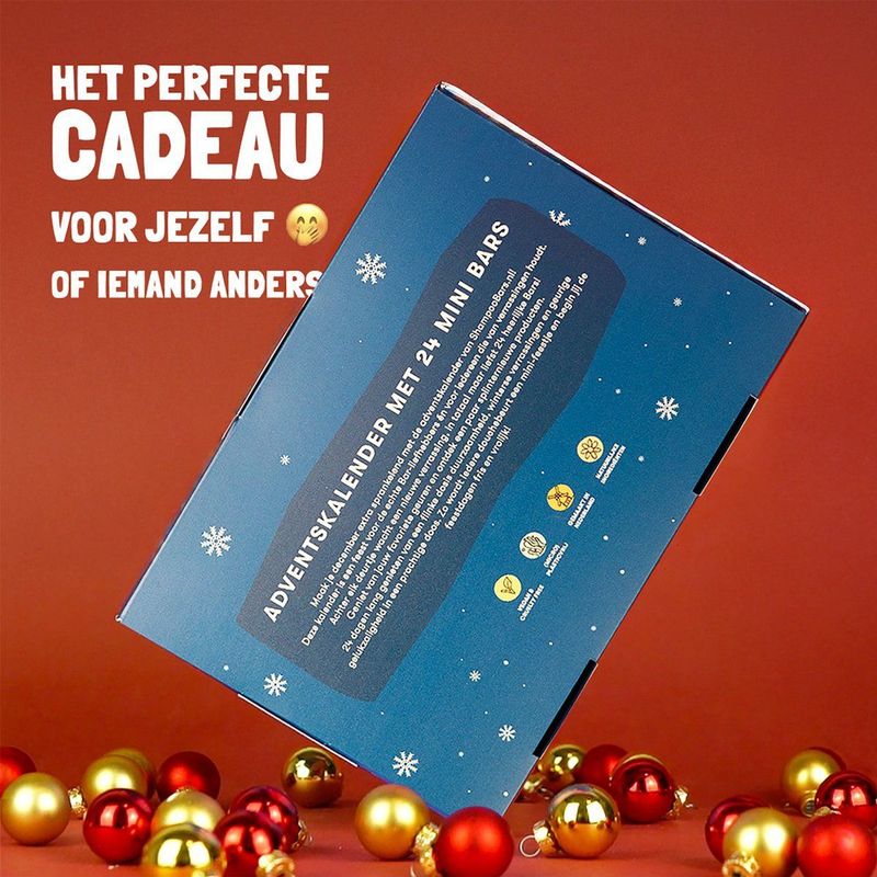 Adventskalender Mini's | 100% biologisch afbreekbare verpakking