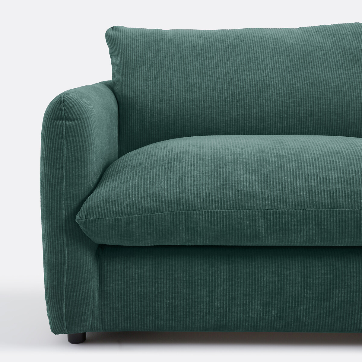 LA REDOUTE INTERIEURS<br>Sofá de 2, 3, 4 lugares, veludo Yde
