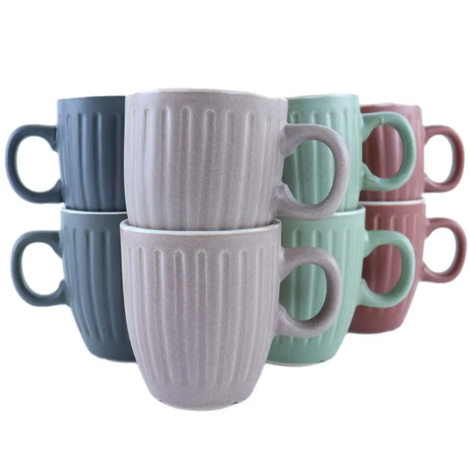 OTIX Koffiekopjes 8 Delig Moss - Multikleur