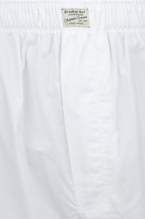 Steppin' Out Boxershort Solid Poplin Wit SM1601.0030-9000 kopen