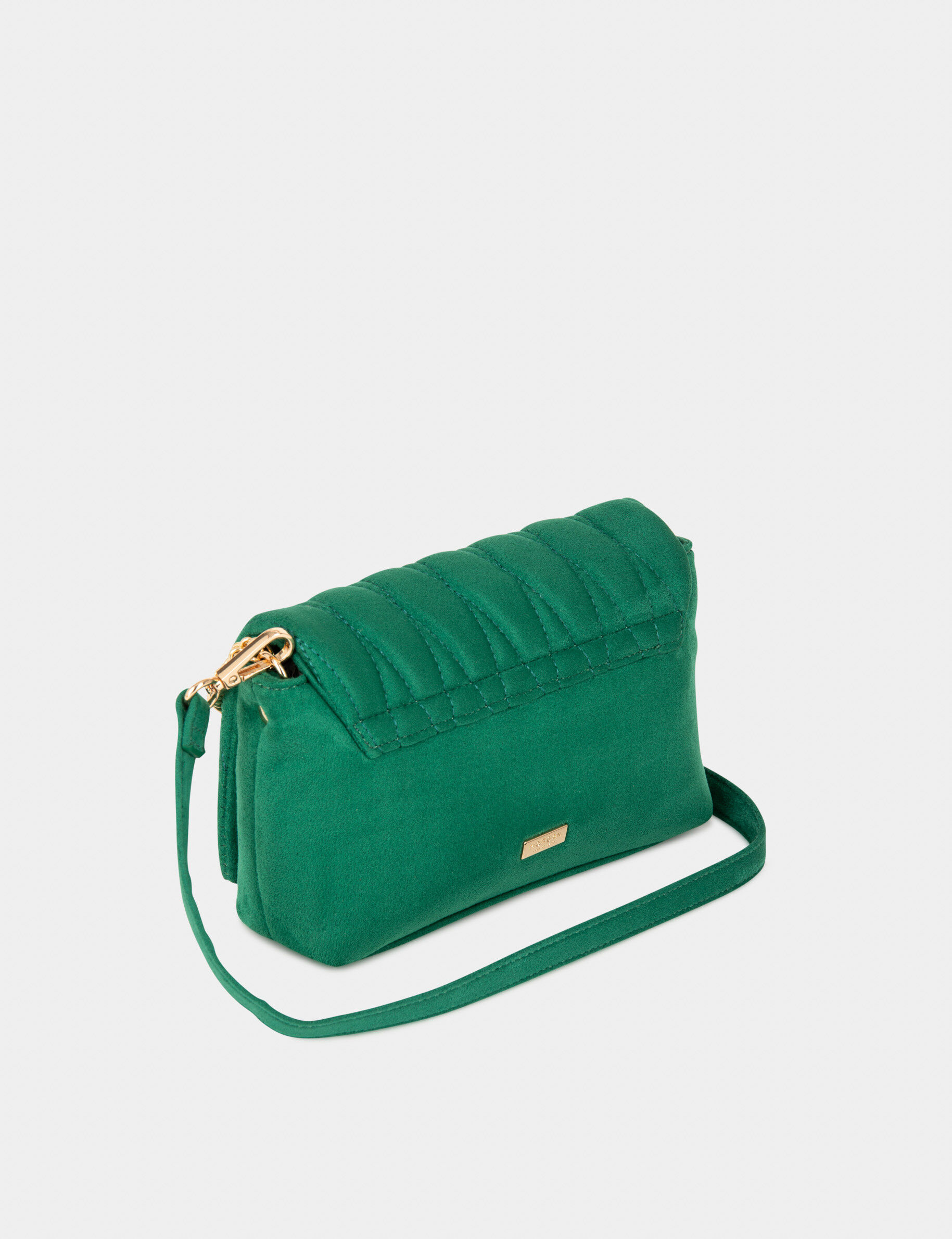 Sac matelassé avec boucle vert femme - vert