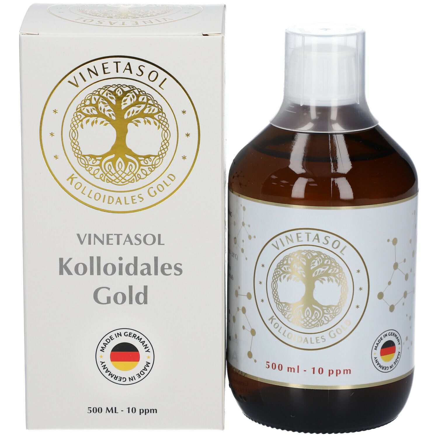 VINETASOL - Kolloidales Gold 10ppm