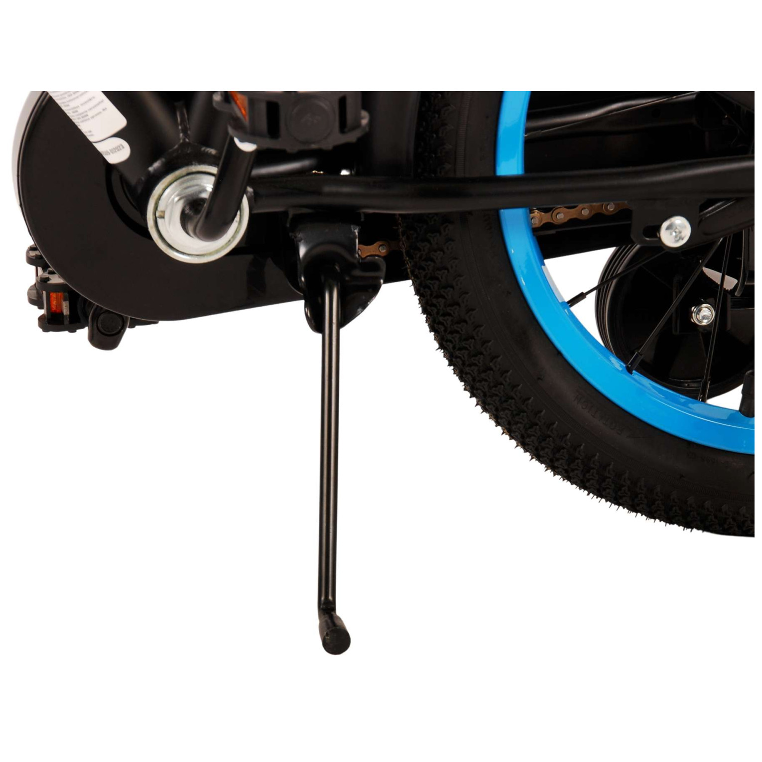 Volare Thombike Fiets - 16 inch - Zwart Blauw