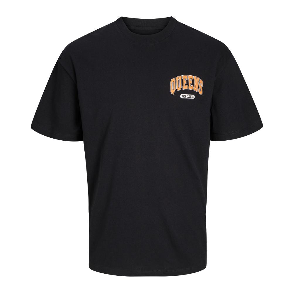 Jack & Jones T-shirt Noir Homme Jack & Jones Bradley Varsity