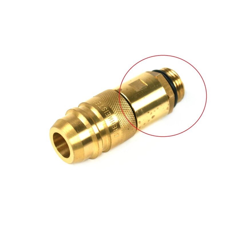 DREHMEISTER LPG Adapter Set inkl. Etui (W21.8) + Sinterfilter (106010)