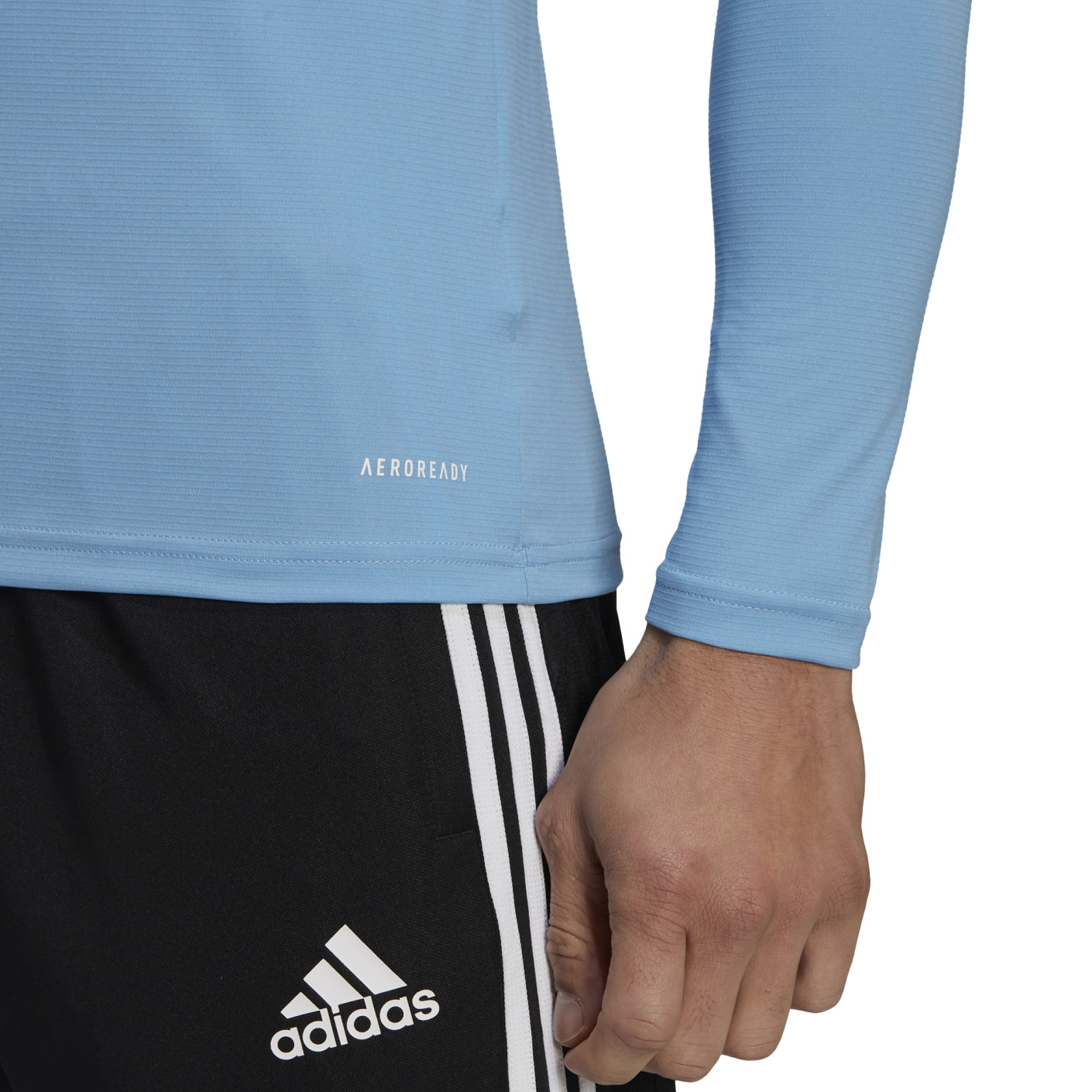 Adidas Team Ondershirt Lichtblauw