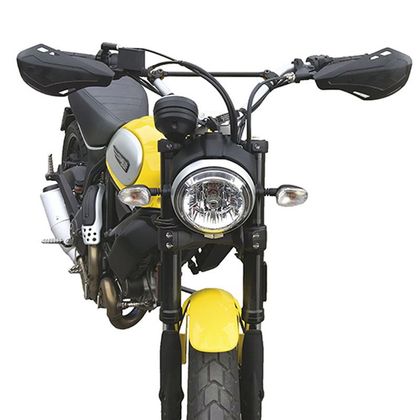 Protèges-mains R-tech Protege-mains Noir HP1 avec kit montage Ducati Universel - Noir