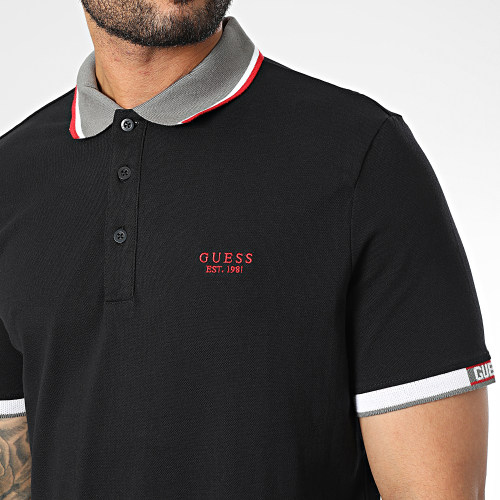 Polo Manches Courtes M2BP55-K9WF4 Noir