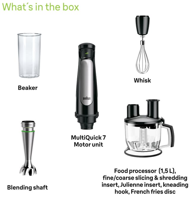 Braun Multiquick 7 Stavblender MQ7075X