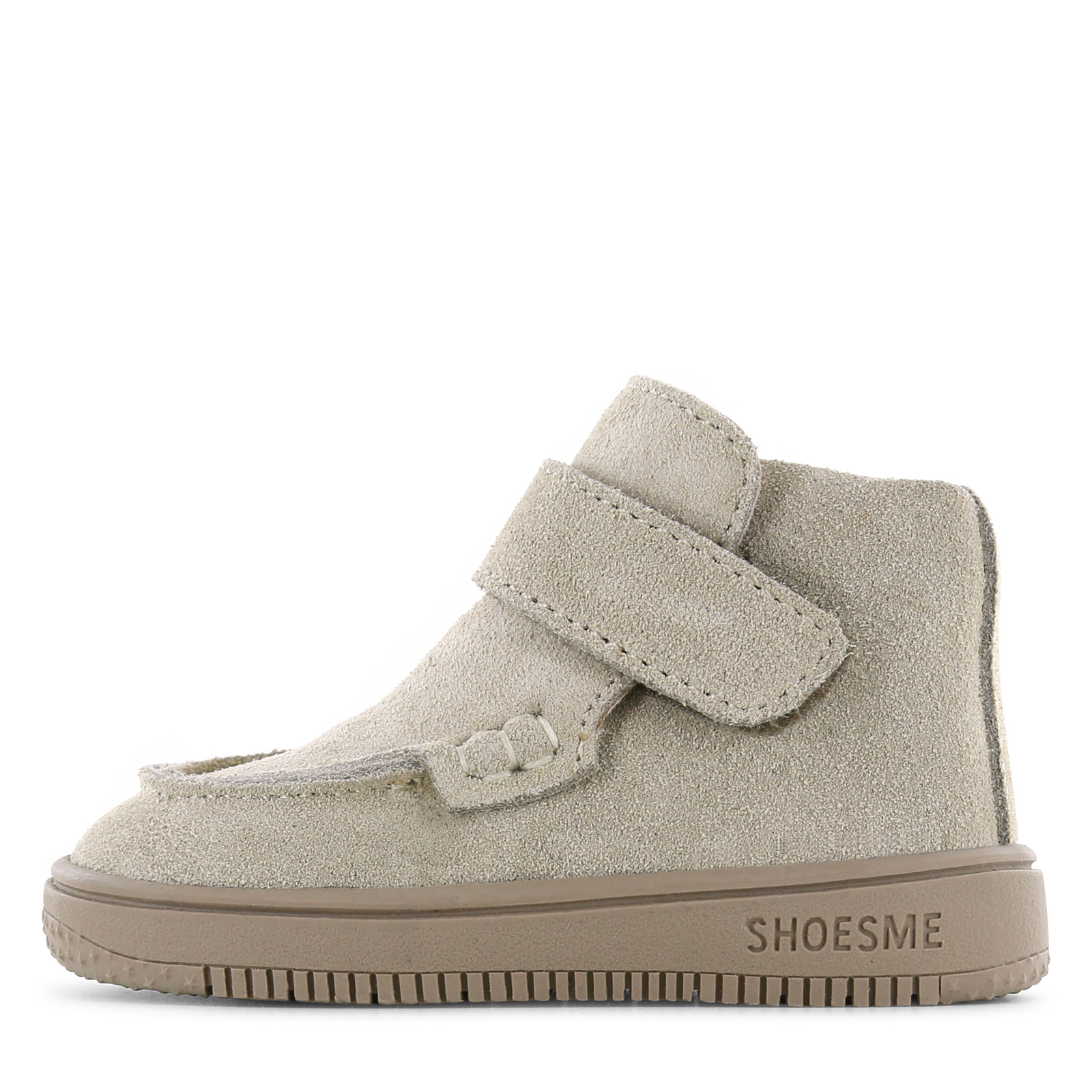Shoesme taupe sneakertje Suède | Uni schoenen