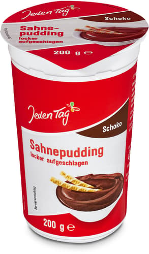 Jeden Tag Sahnepudding Schoko