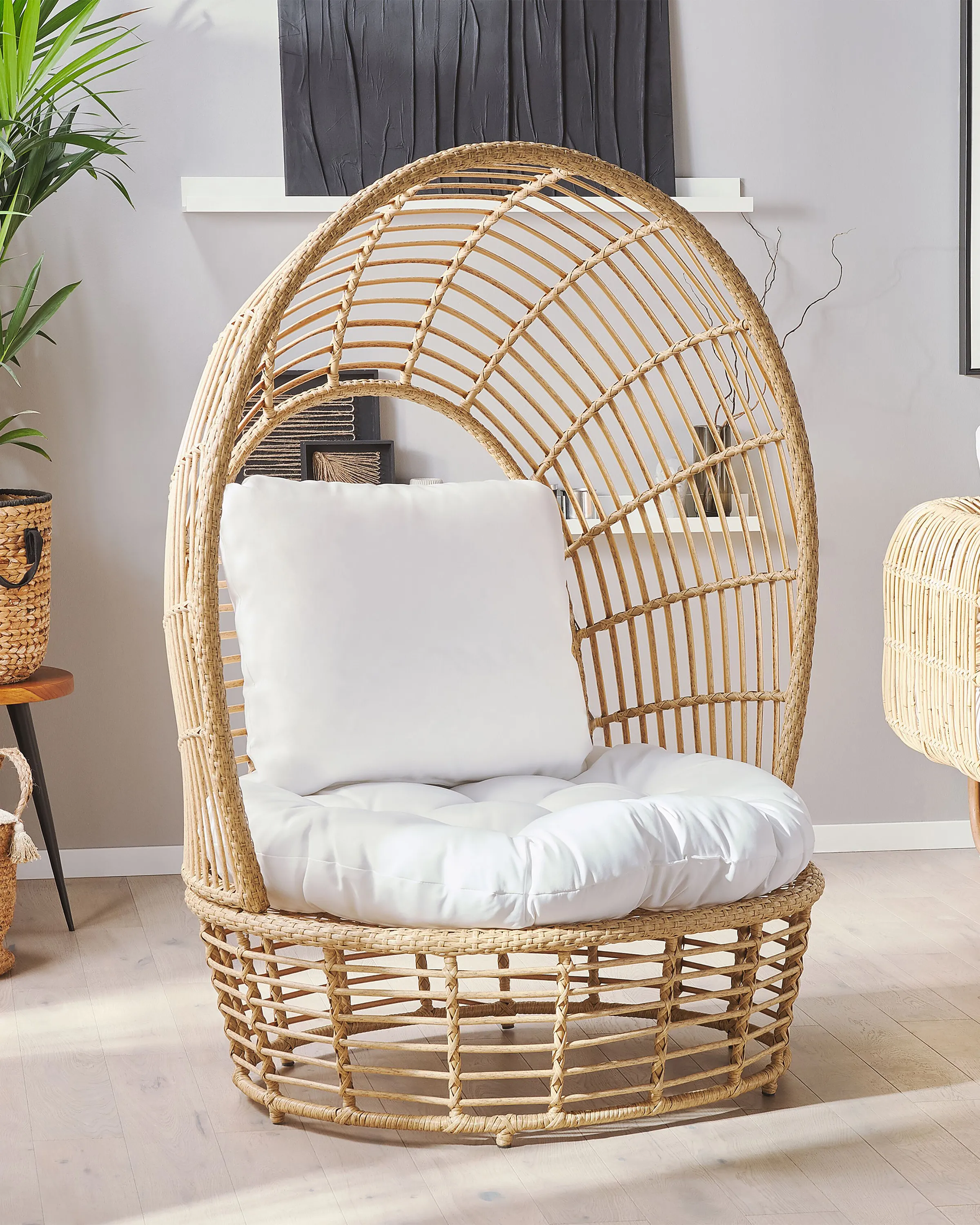 Tuinfauteuil LIDO Rotan Beige