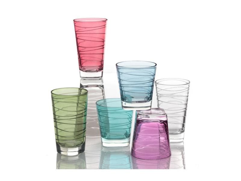 Leonardo Trinkglas Vario 280 ml, 6 Stück, Transparent Trinkgläser Set