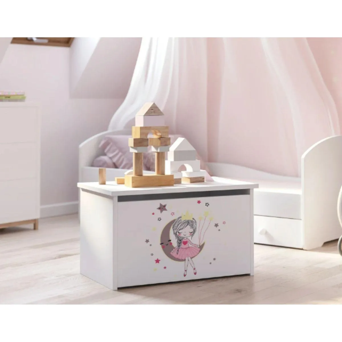 Kobi Coffre à jouets Daria - Lune